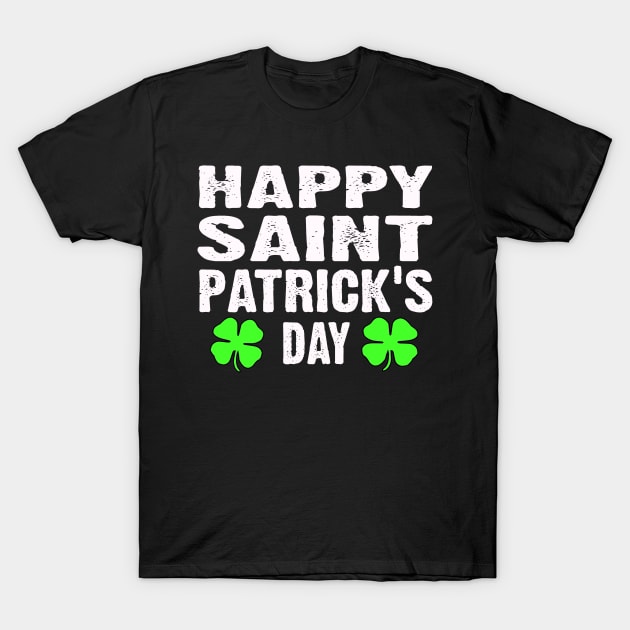 Happy St Patricks Paddys Pattys Day T-Shirt by CoolApparelShop